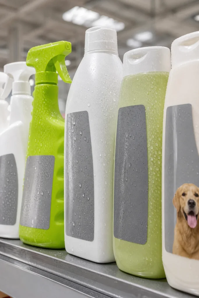 Etiqueta impermeável para limpeza e pet: quando usar